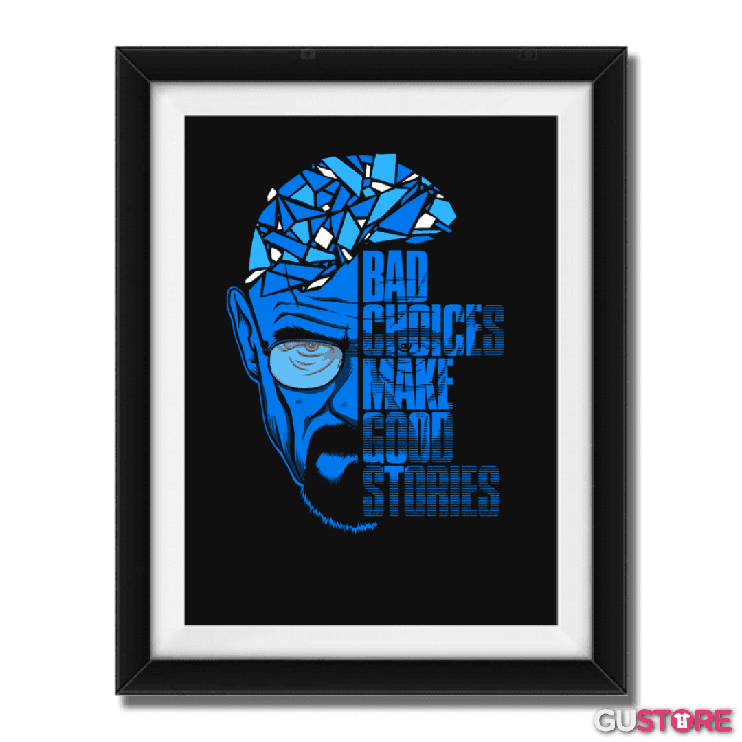 Cuadro decorativo Breaking bad Walter 