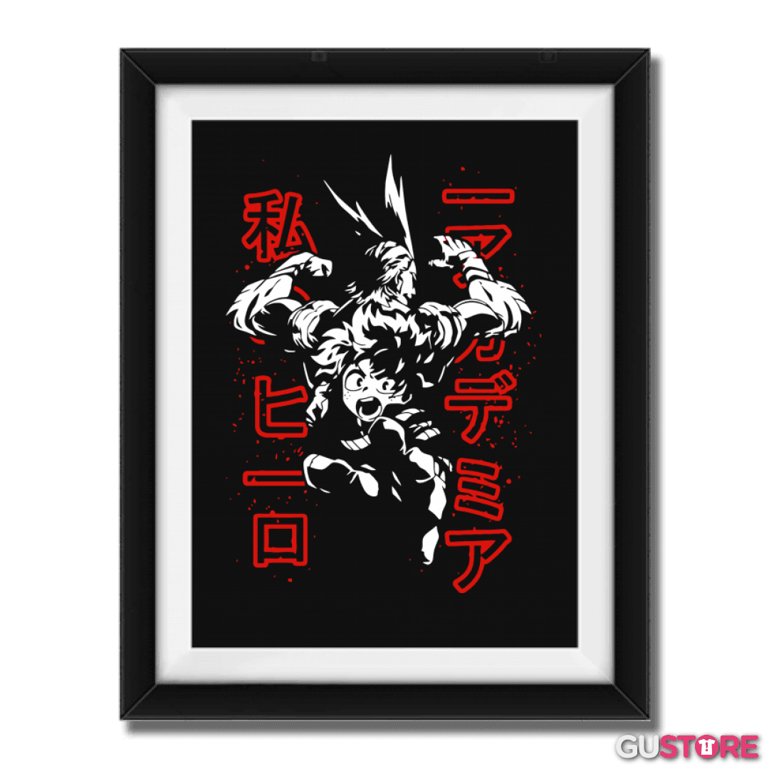 Cuadro decorativo Boku no hero 2