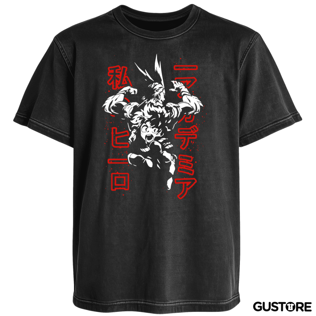 Polera desgastada Boku no hero 2