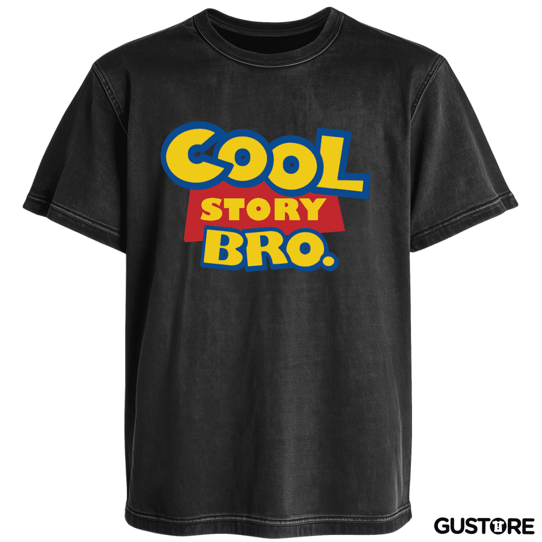 Polera desgastada Cool Story Bro