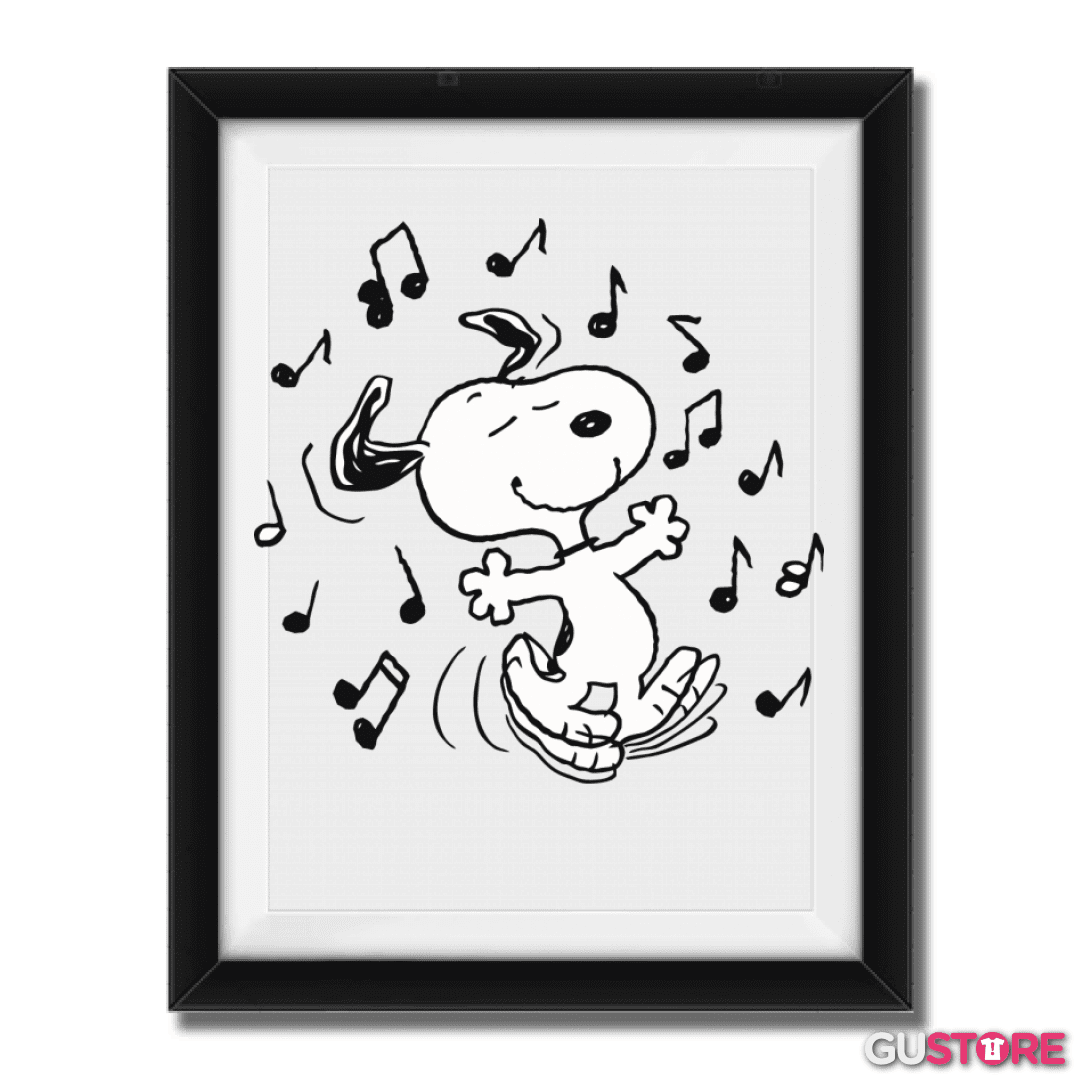 Cuadro decorativo Snoopy