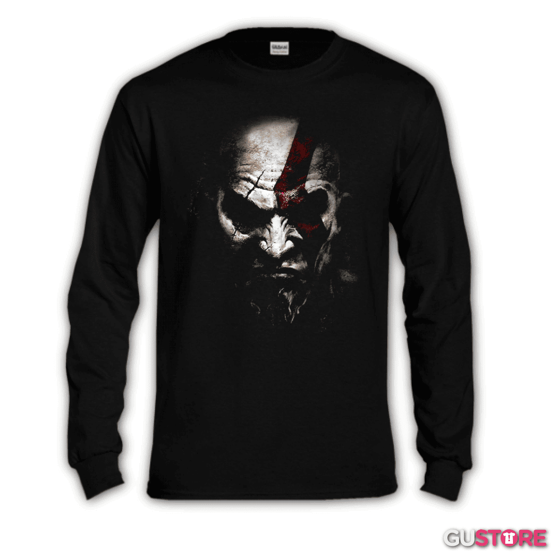 Polera manga larga kratos sombra