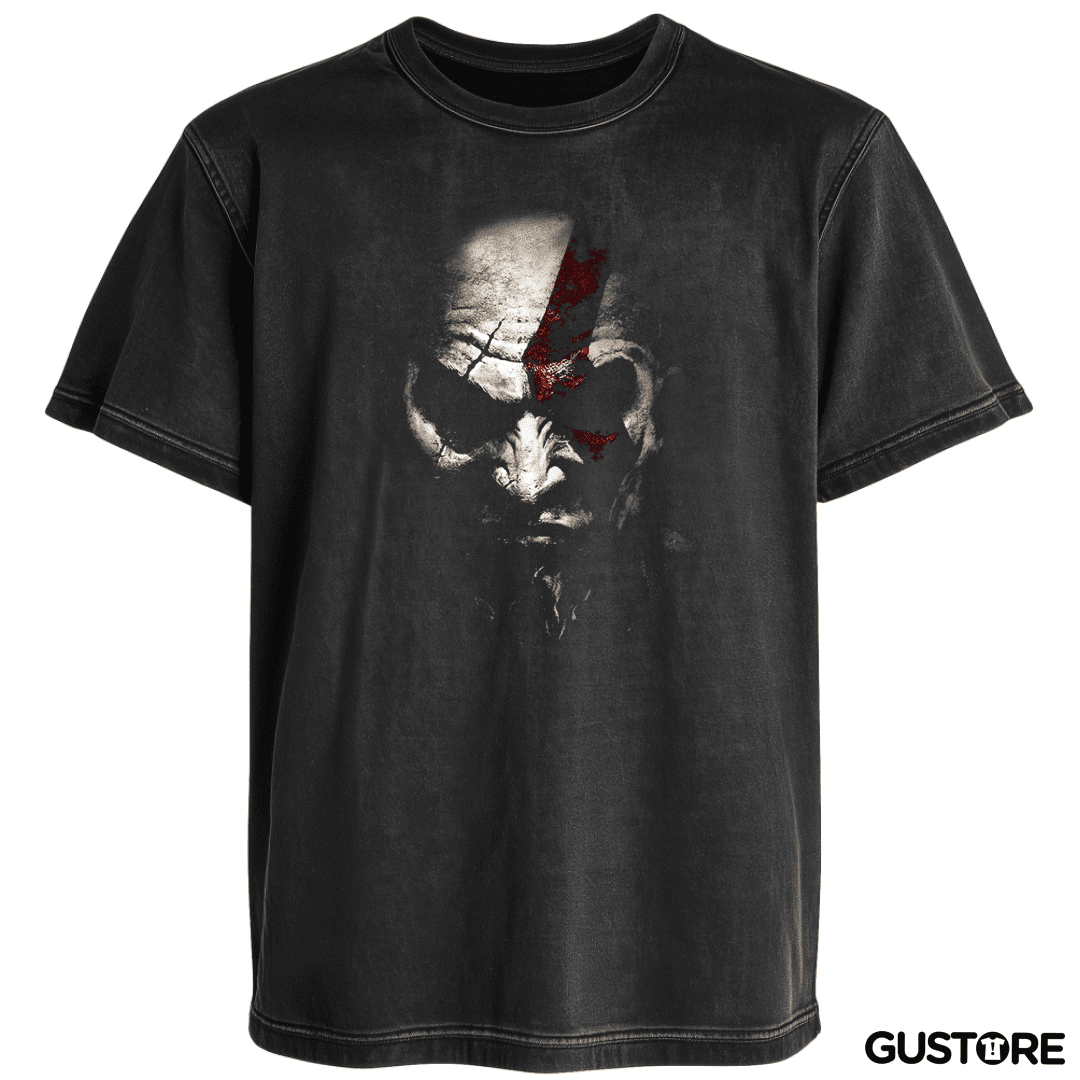 Polera desgastada kratos sombra