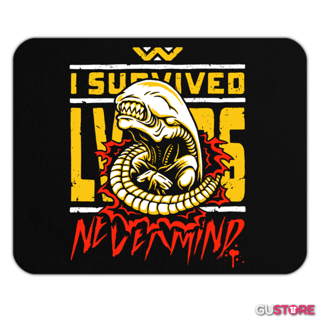 Mousepad I Survived alien