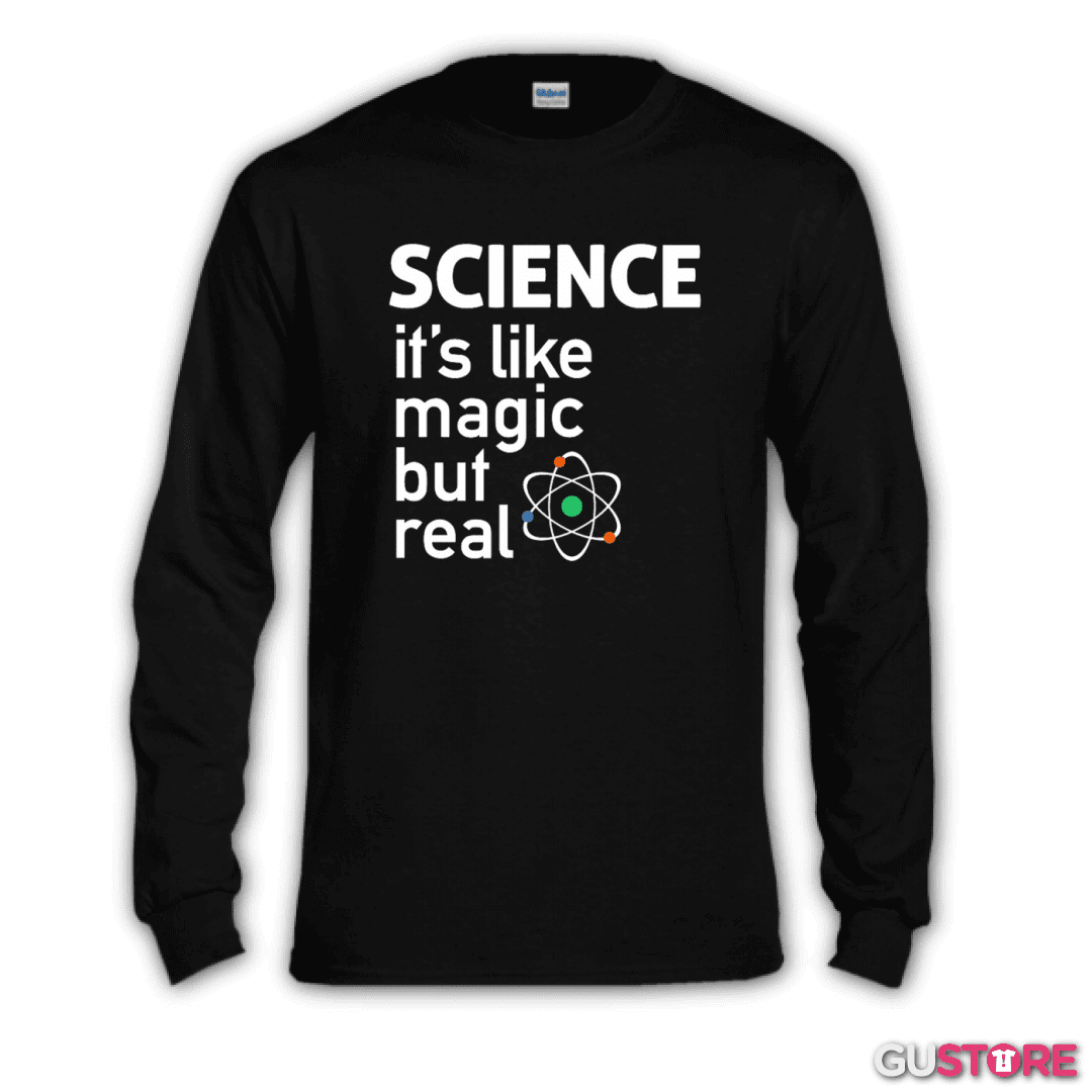Polera manga larga ciencia real