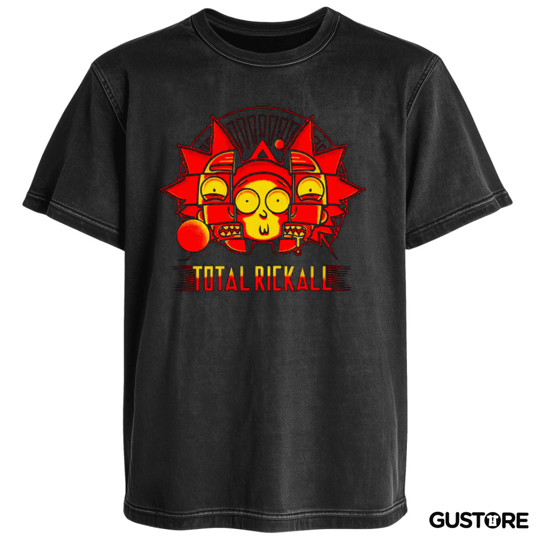 Polera desgastada Total rickall