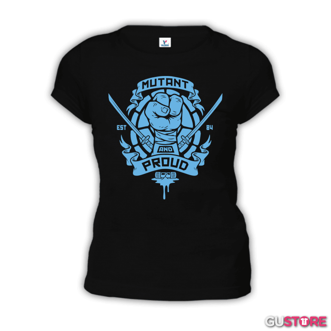 Polera de Mujer Tortugas Ninja - Mutant and Proud