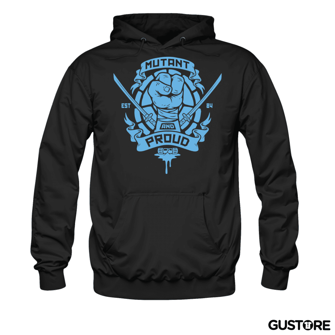 Polerón Canguro Tortugas Ninja - Mutant and Proud