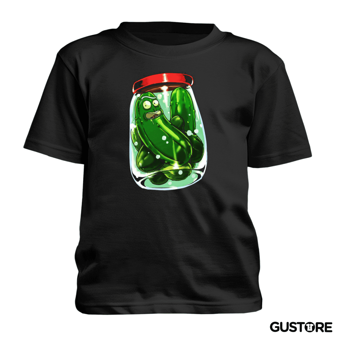 Polera de niño Pickle rick 2