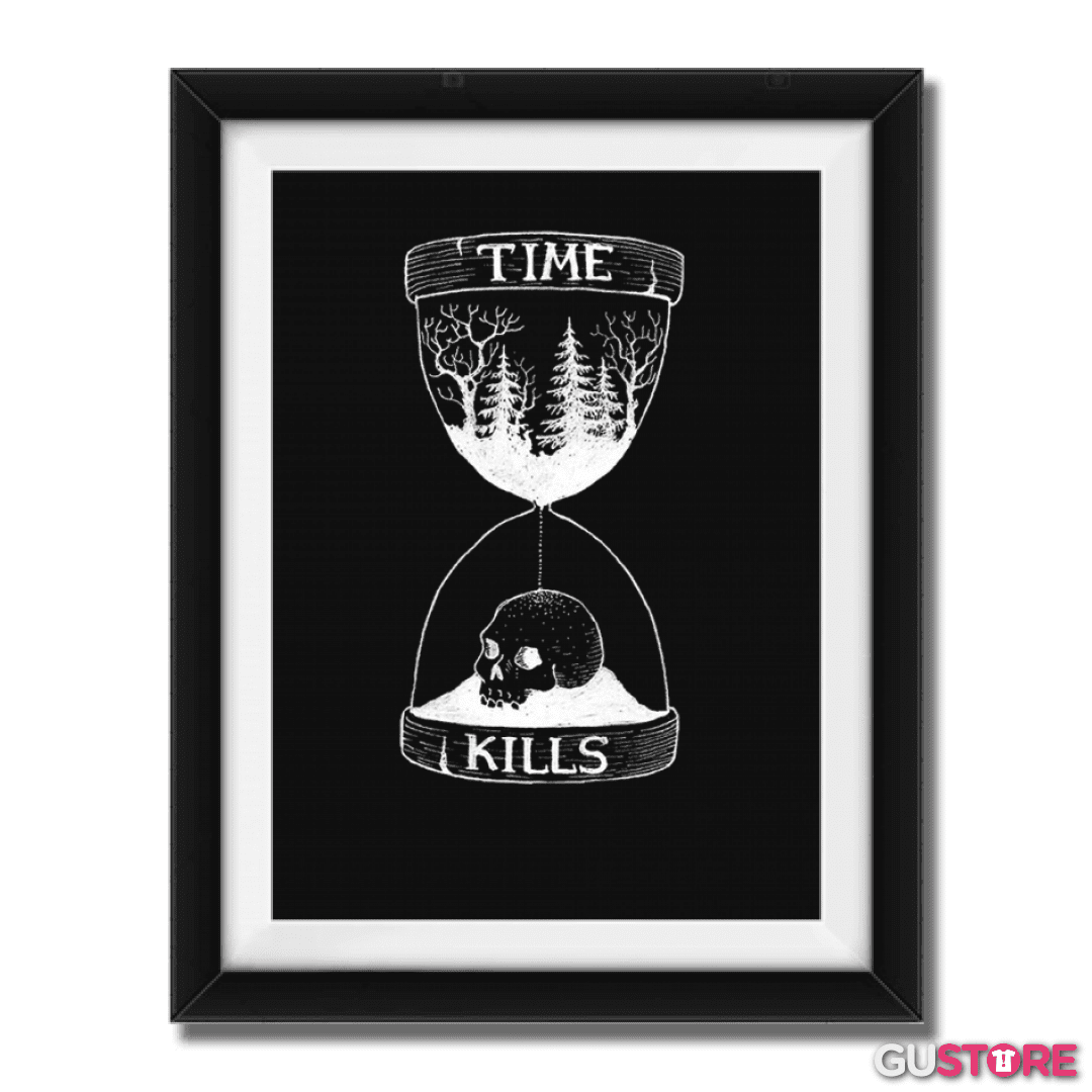 Cuadro decorativo Time kills