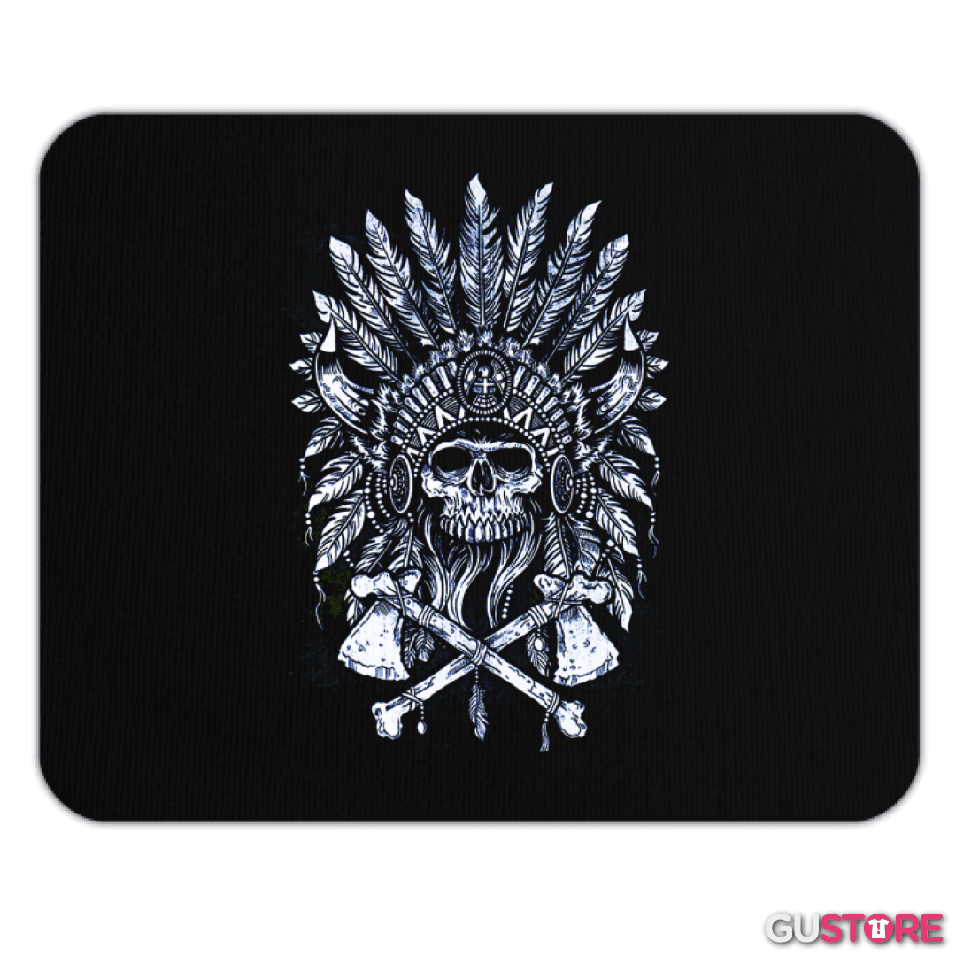 Mousepad Indian skull 3