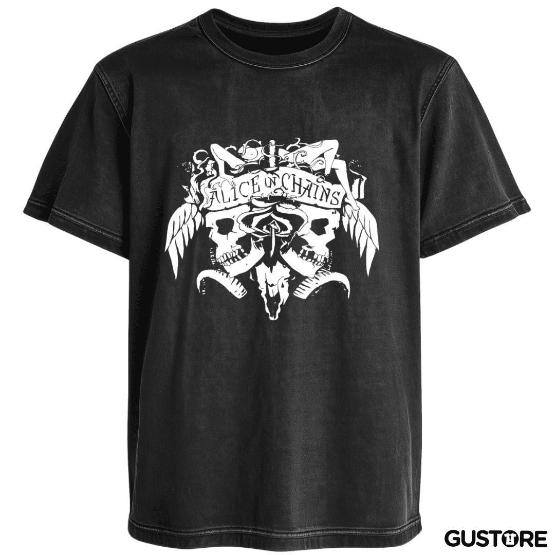 Polera desgastada Alice In Chains