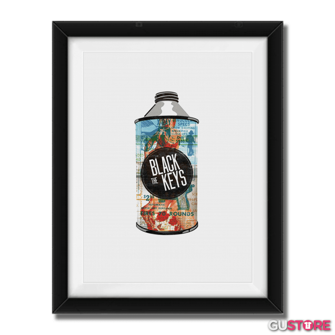 Cuadro decorativo The black keys  3