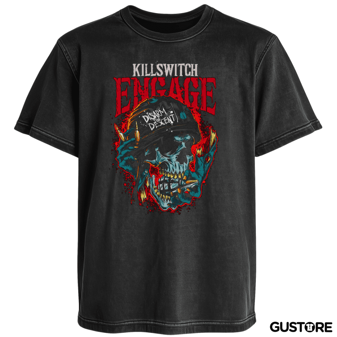Polera desgastada Killswitch engage 