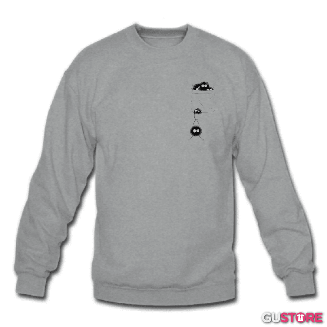 Poleron polo Totoro bolsillo