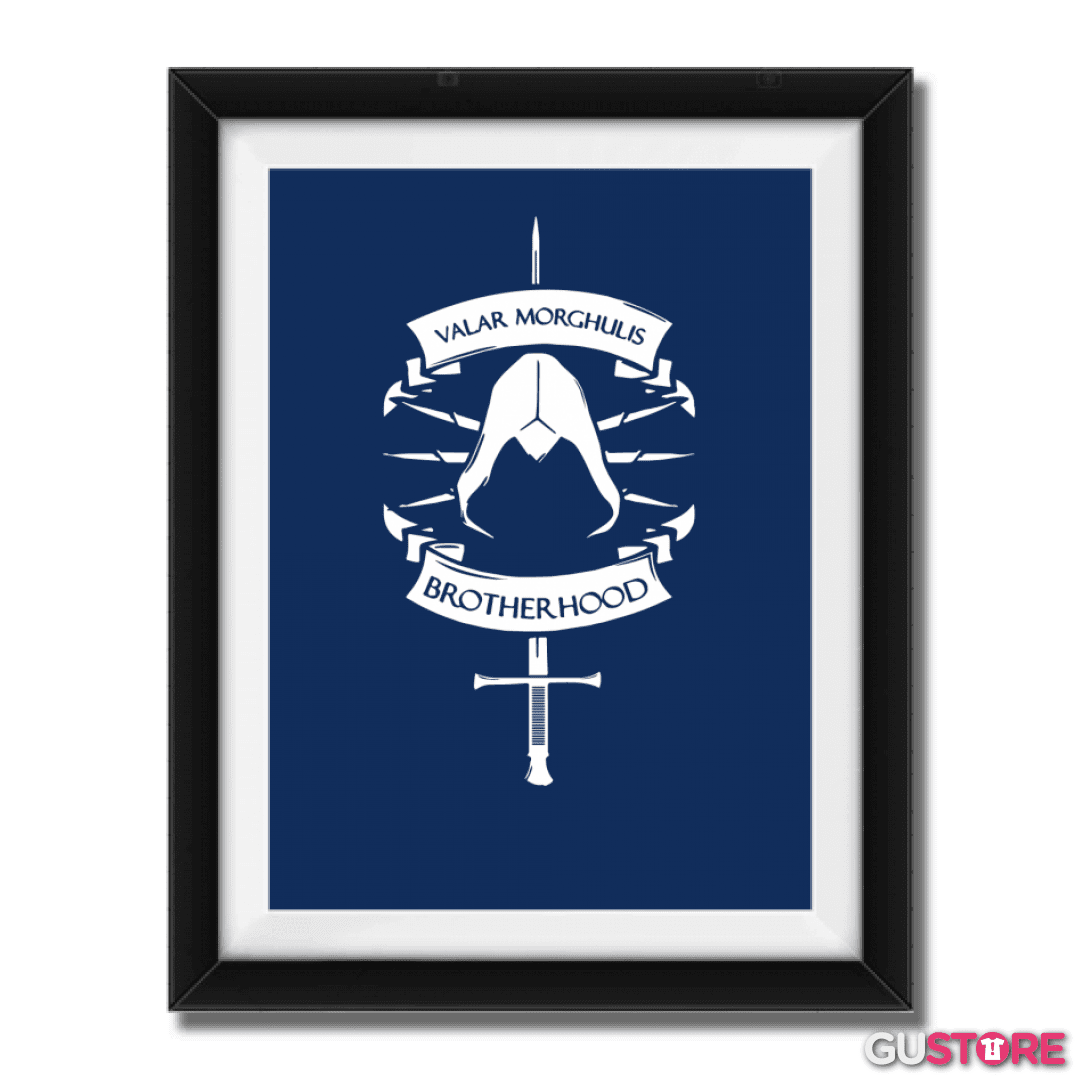 Cuadro decorativo Valar Morghulis Brotherhood
