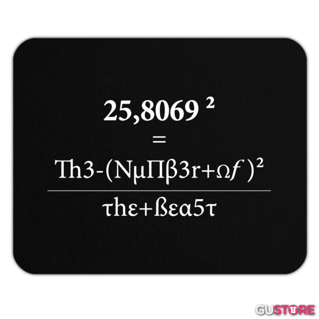 Mousepad 666 The Number Of The Beast