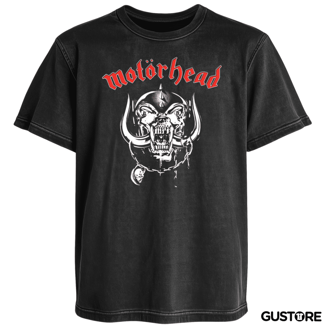 Polera desgastada Motorhead 