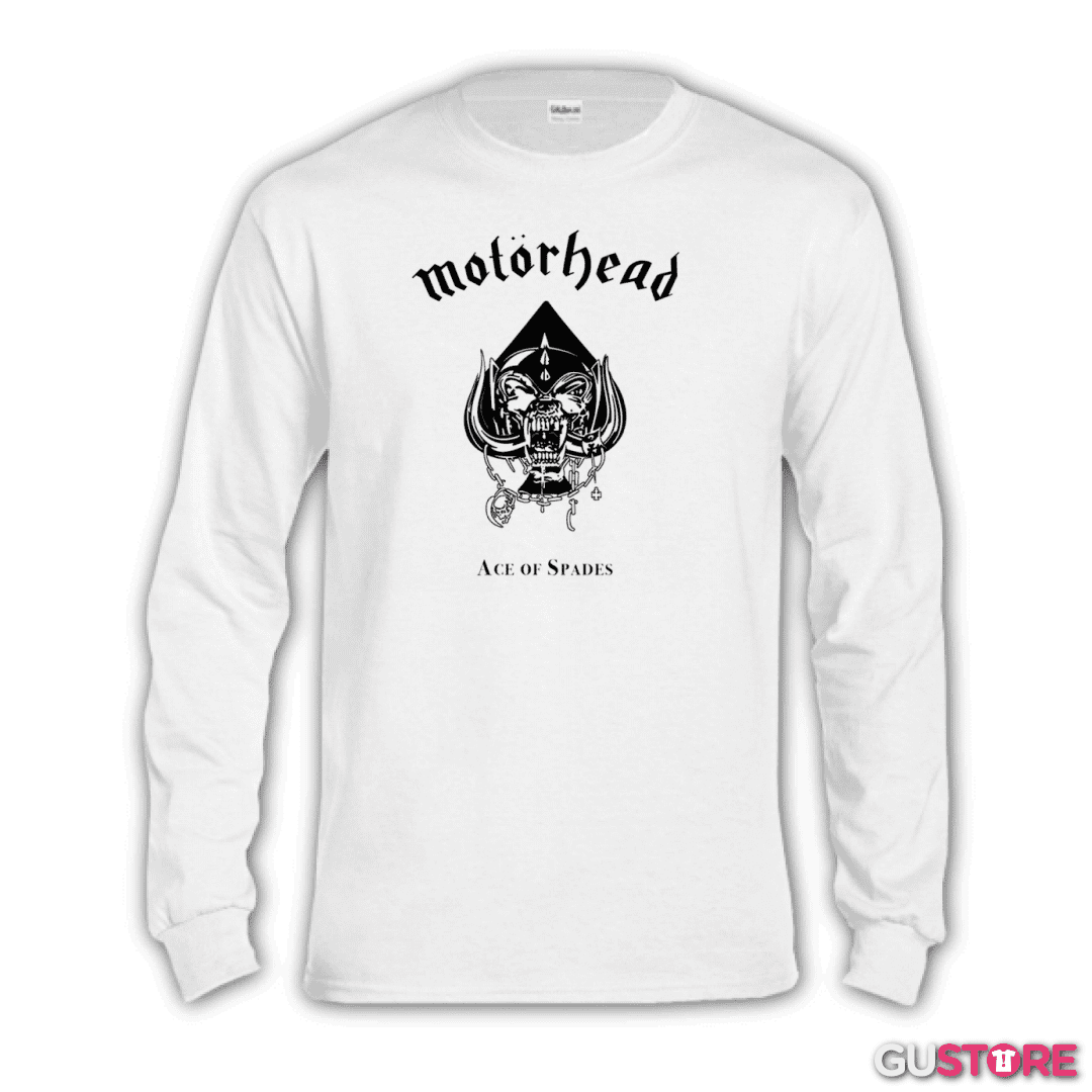 Polera manga larga Motorhead ace of spades