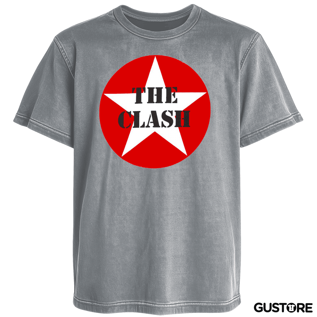 Polera desgastada The Clash