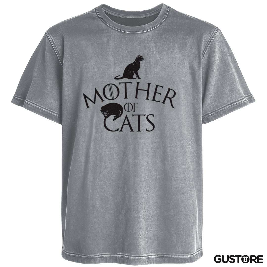 Polera desgastada Mother of Cats