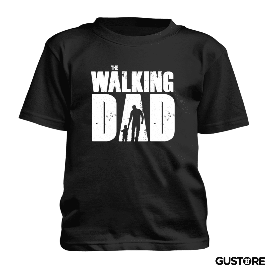 Polera de niño The walking dad 2
