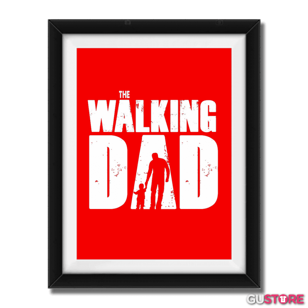 Cuadro decorativo The walking dad 2