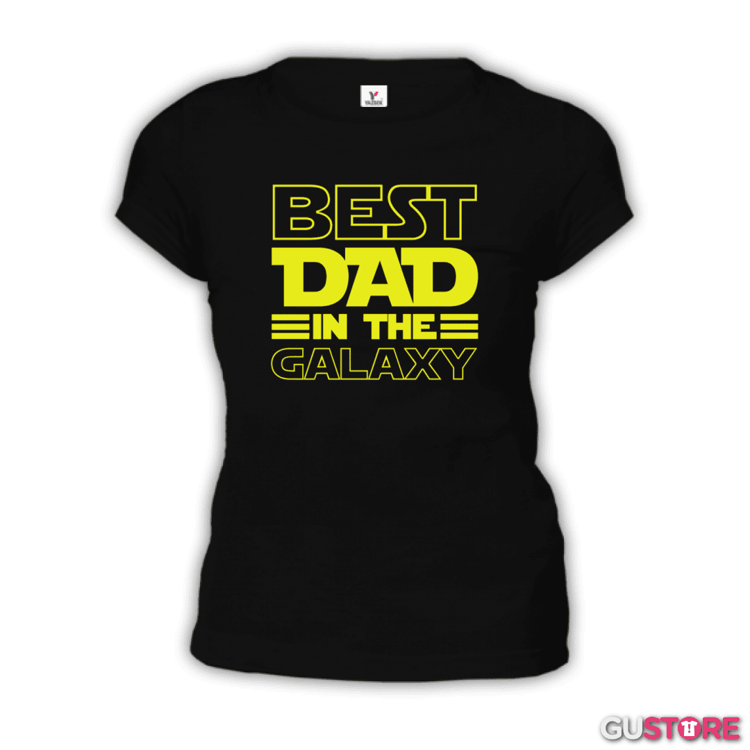 Polera de Mujer Best dad in the galaxy