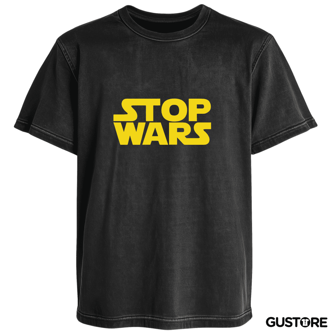 Polera desgastada Star Wars - Stop Wars