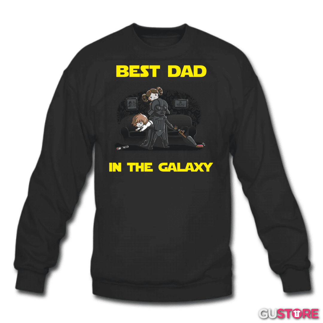 Poleron polo Best dad in the galaxy hogareño