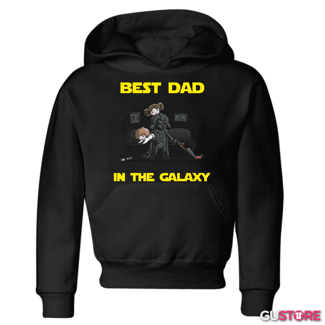 Poleron de niño Best dad in the galaxy hogareño