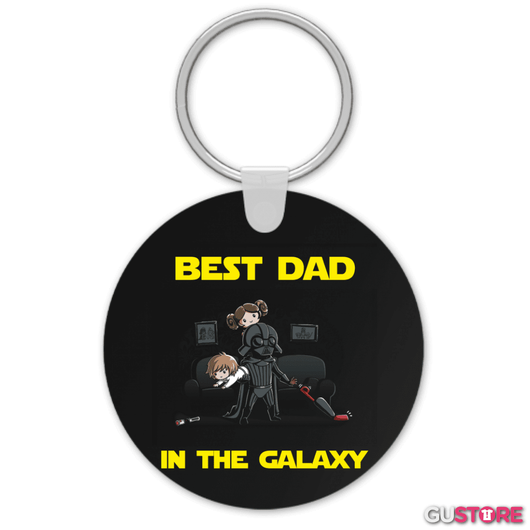 Llavero Best dad in the galaxy hogareño