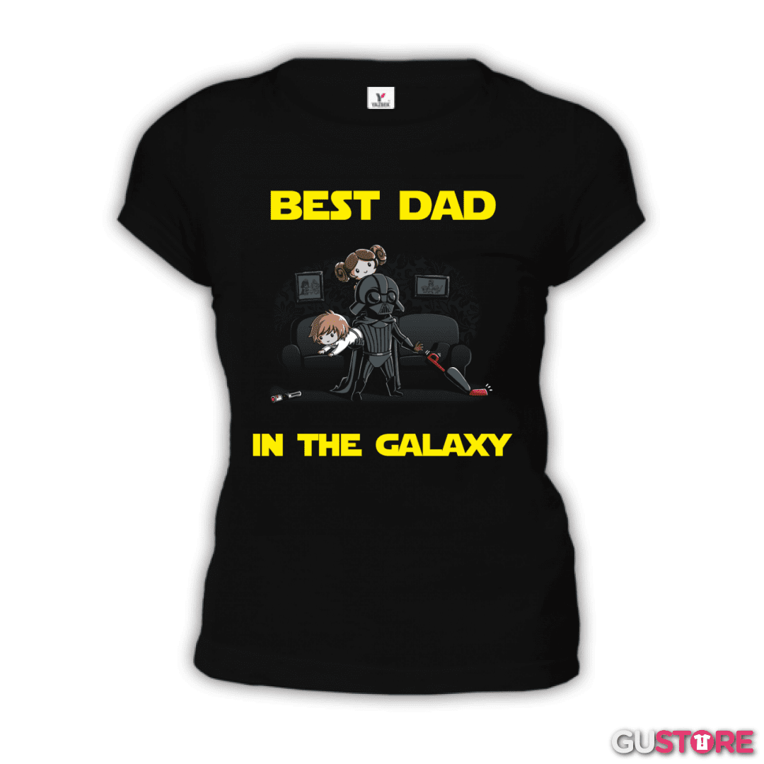 Polera de Mujer Best dad in the galaxy hogareño