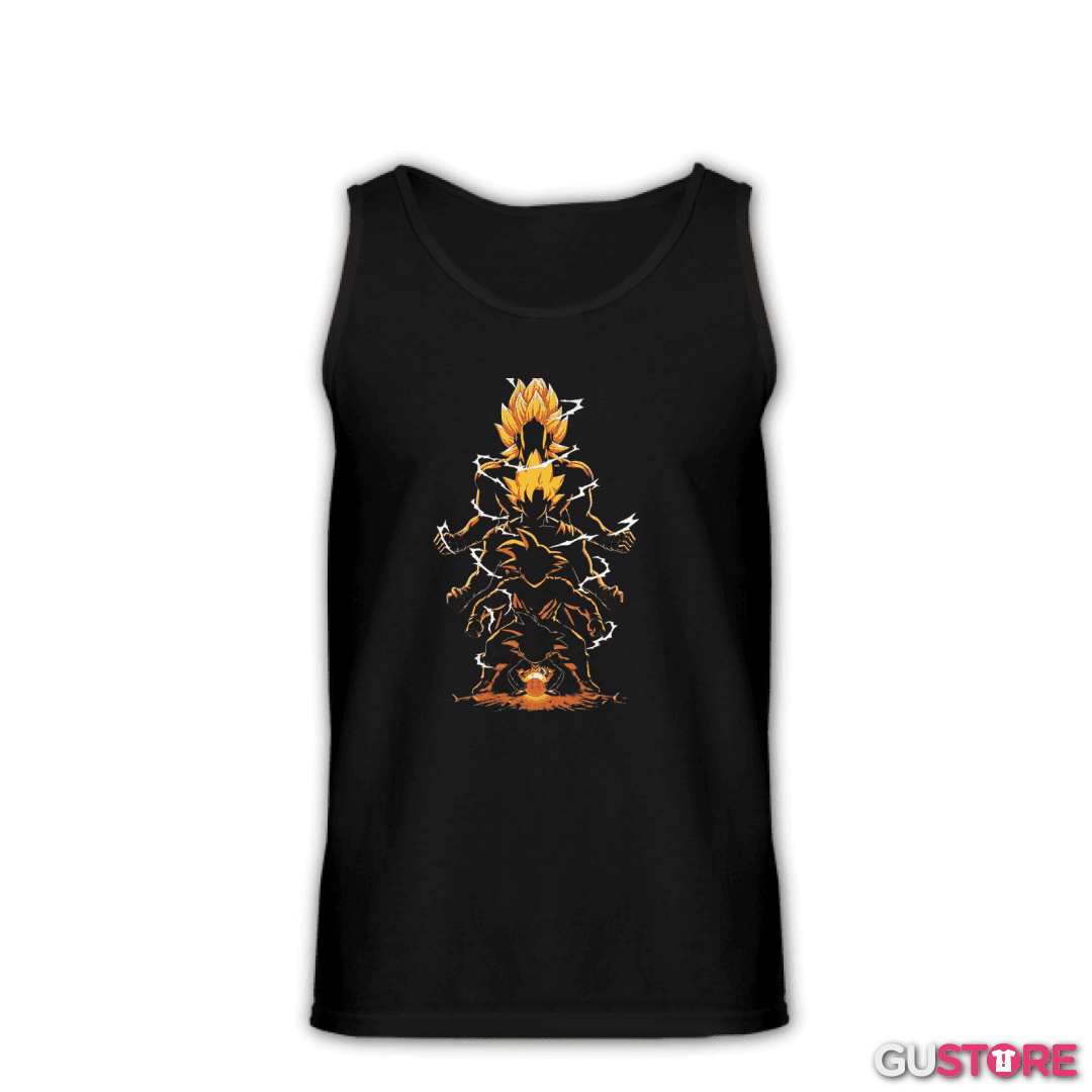 Sudadera Goku evoluciones super saiyan