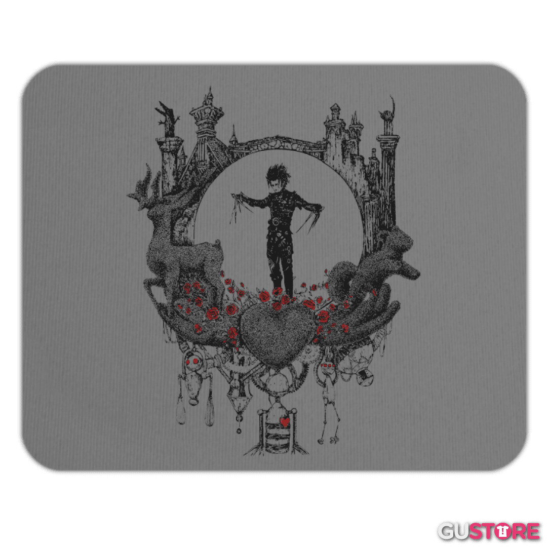 Mousepad Hombre manos de tijera