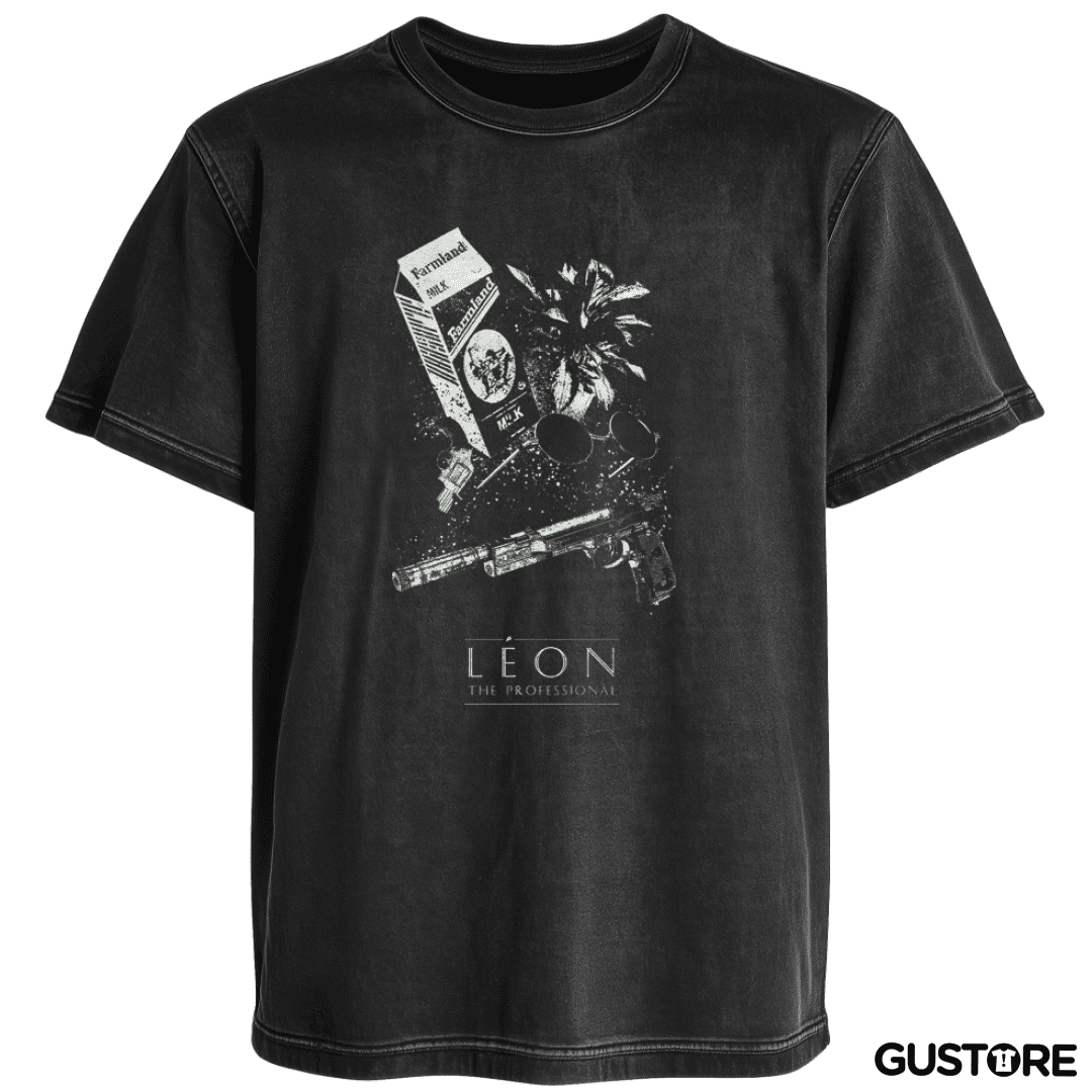 Polera desgastada Leon the professional