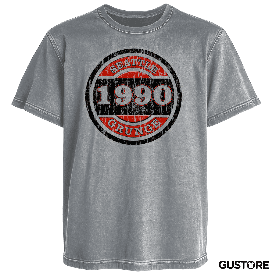 Polera desgastada grunge 1990