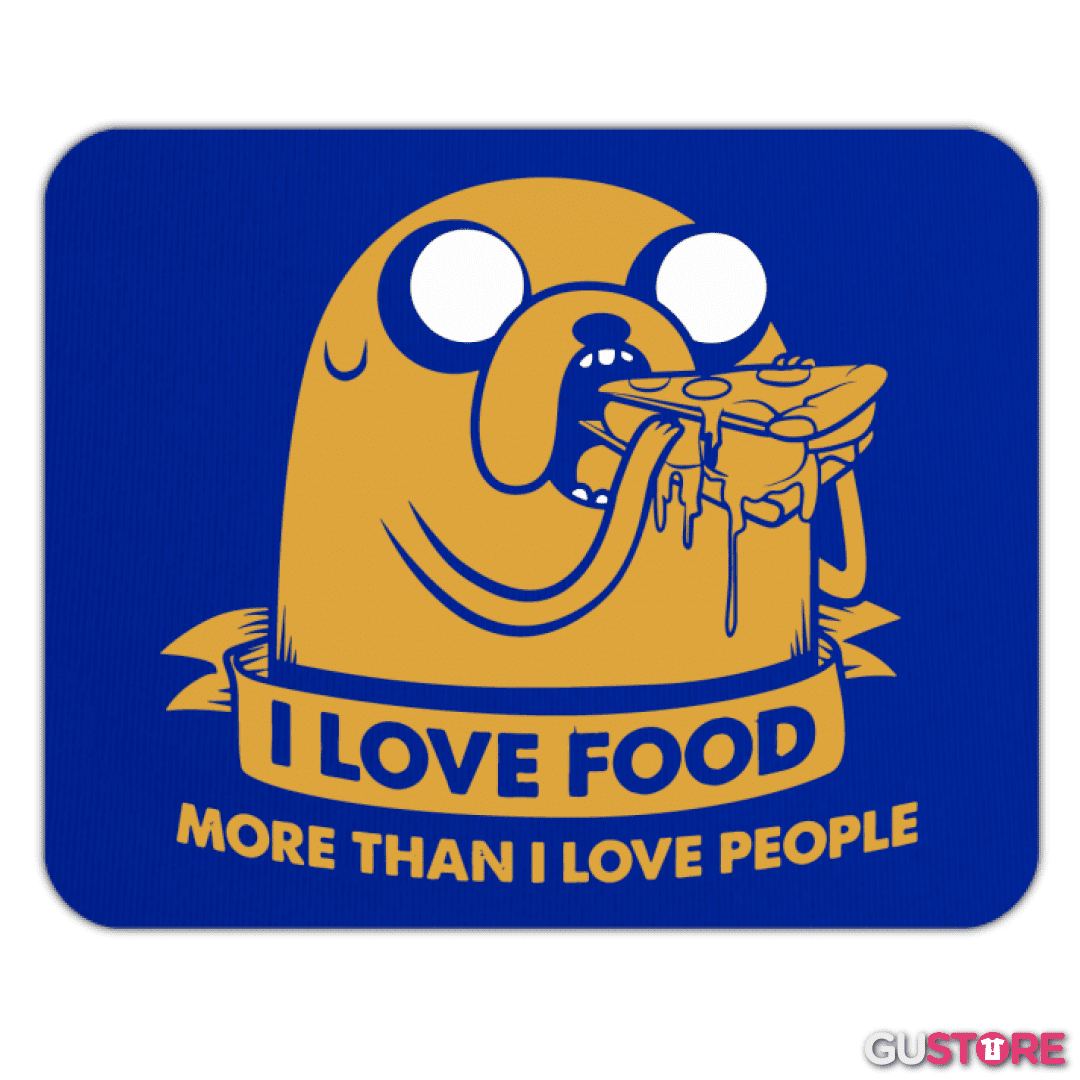 Mousepad Adventure Time - I love Food