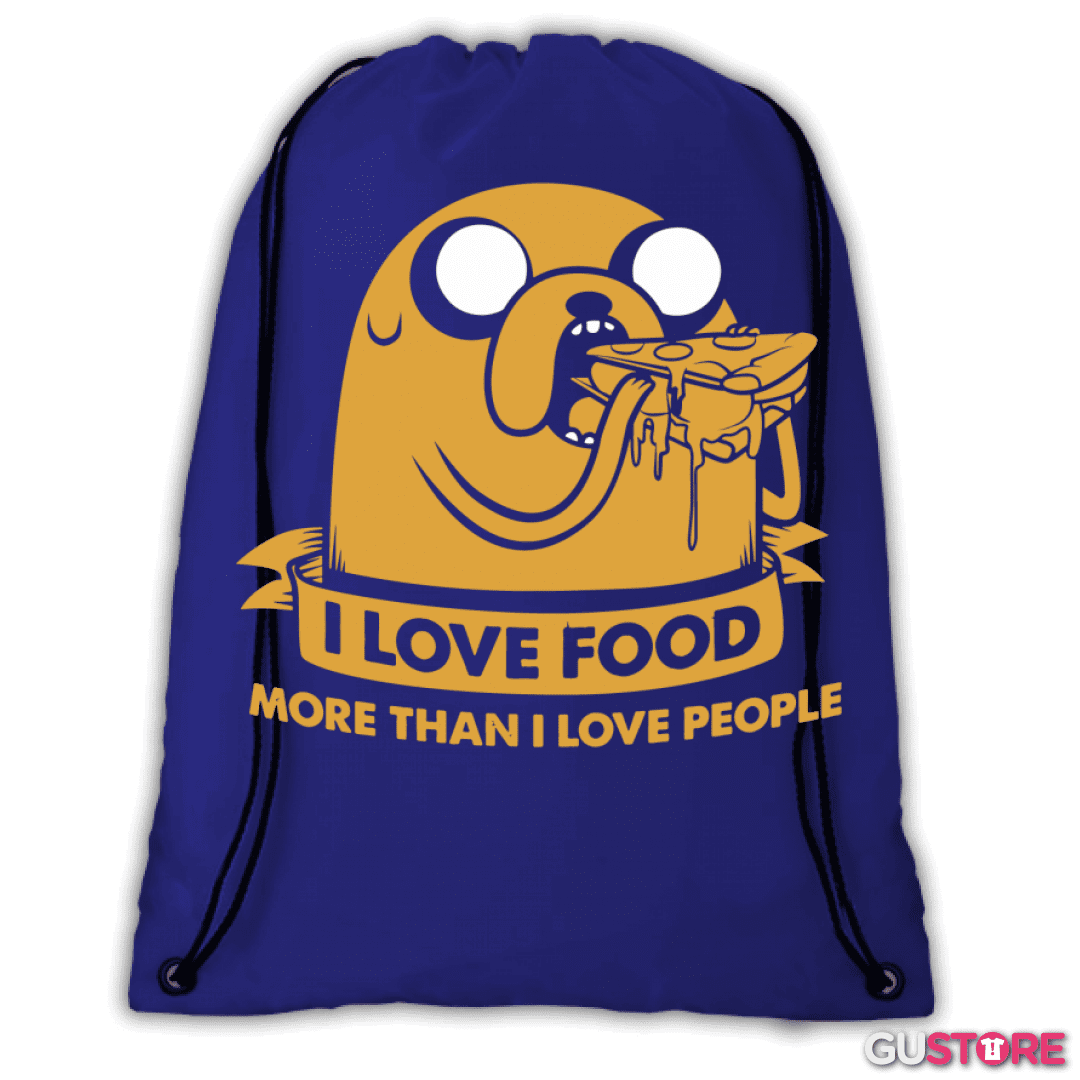 Mochila Adventure Time - I love Food