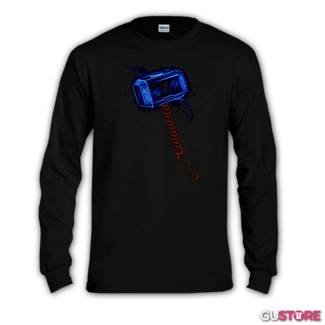Polera manga larga Martillo Thor