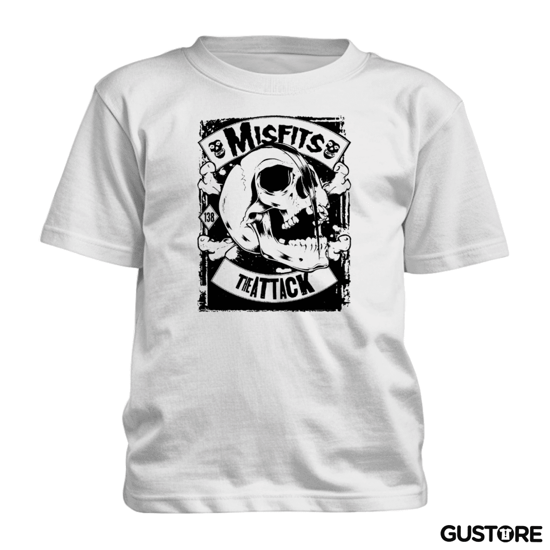 Polera de niño Misfits The Atack