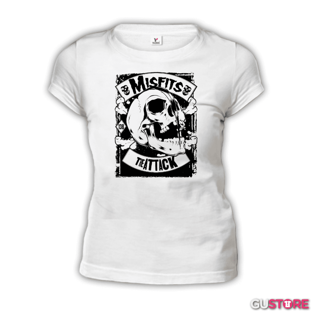 Polera de Mujer Misfits The Atack