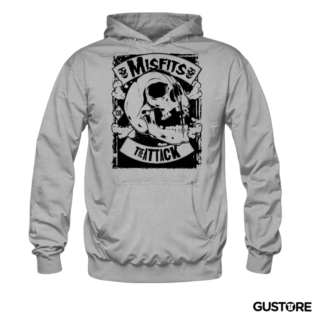Polerón Canguro Misfits The Atack