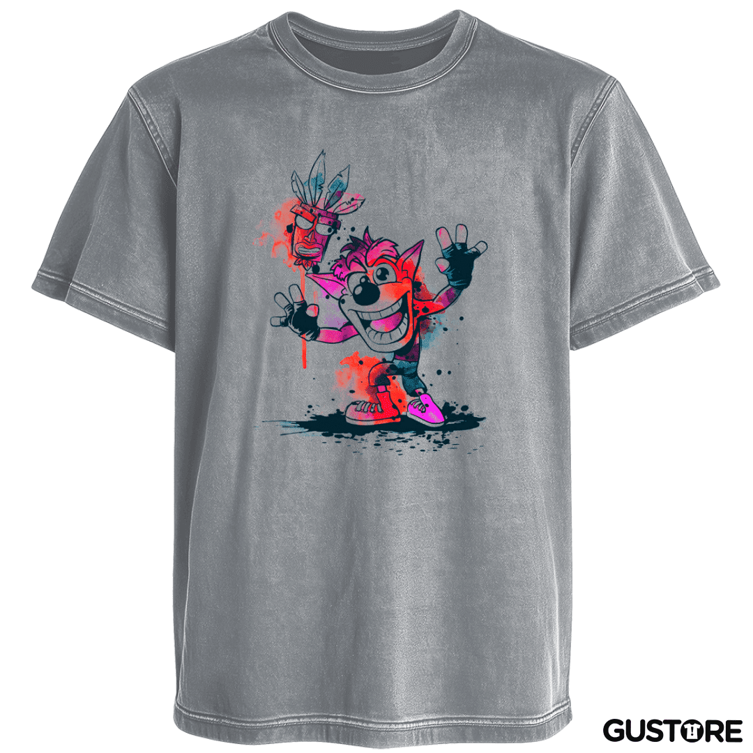 Polera desgastada Bandicoot