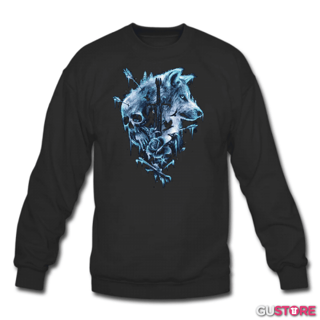 Poleron polo Winter is coming blue