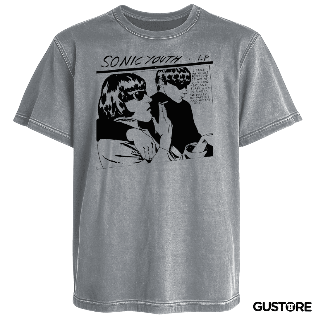 Polera desgastada Sonic Youth LP