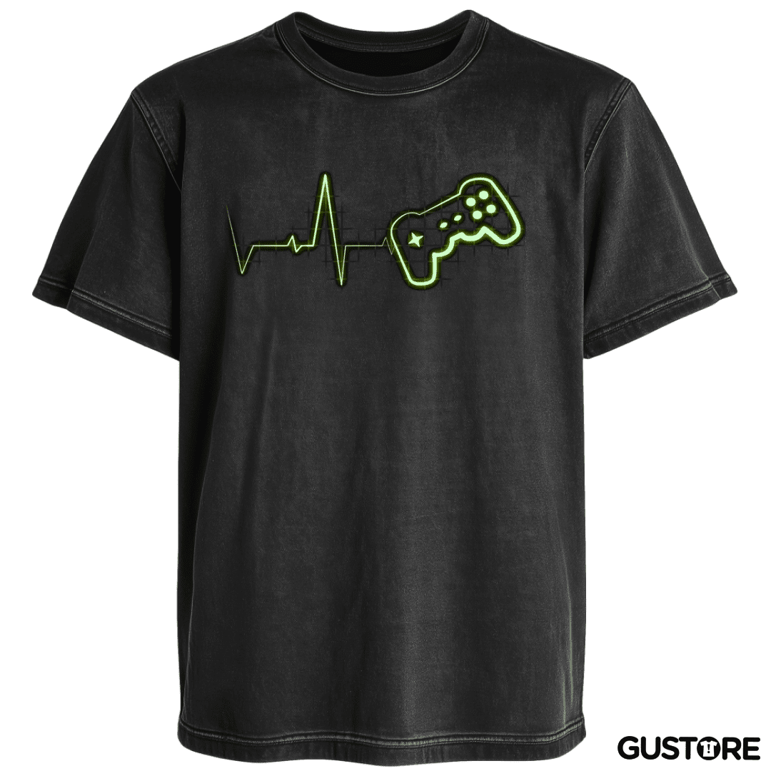 Polera desgastada Gamer