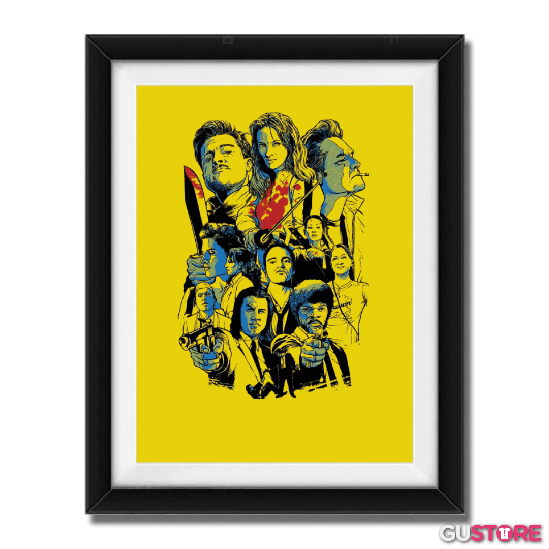 Cuadro decorativo Tarantino movies