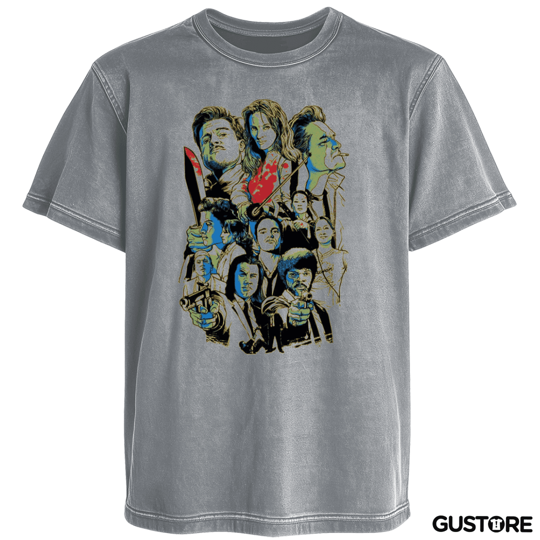 Polera desgastada Tarantino movies
