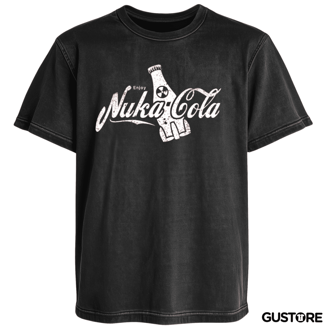 Polera desgastada Nuka Cola